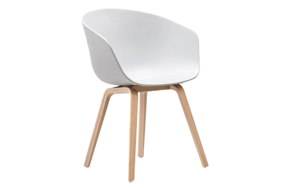 Dominidesign style, Eetkamerstoel BBC PP wit