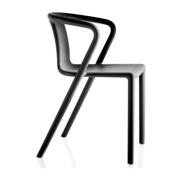 stackable style, Terrasstoel Air armchair zwart