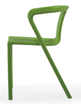 stackable style, Terrasstoel Air armchair groen