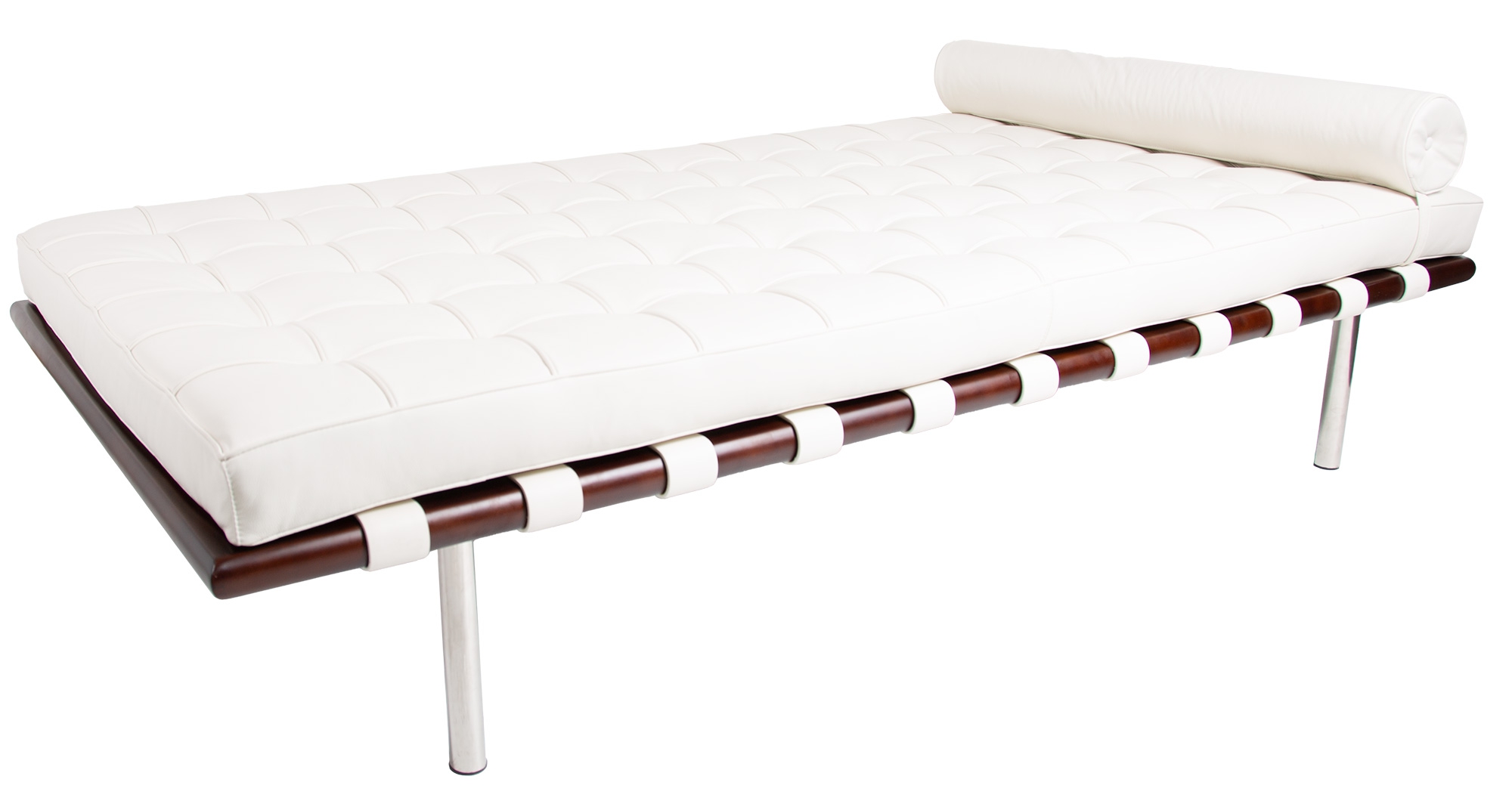 Ludwig Mies vd Rohe style, Daybed Barcelona Pavillion wit