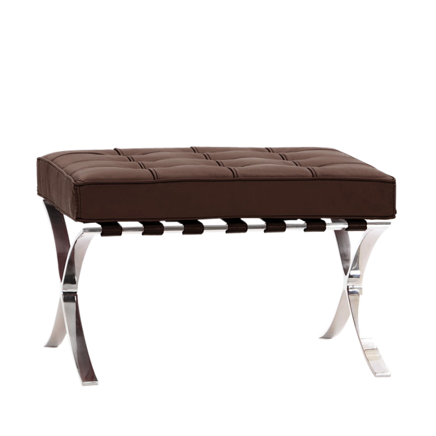 Ludwig Mies vd Rohe style, Ottoman Barcelona Pavillion bruin