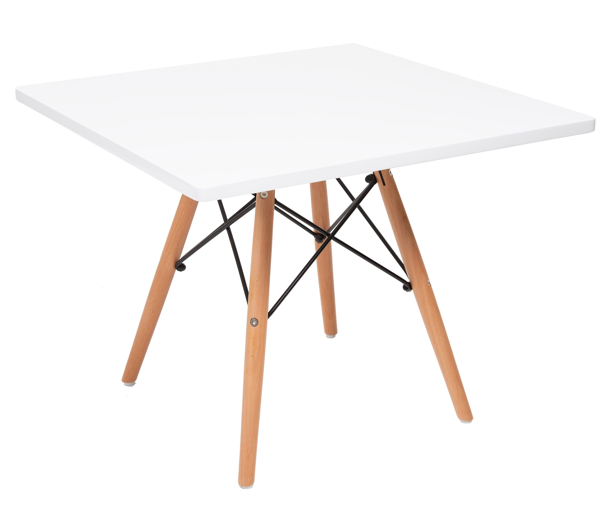 Charles Eames style, Kindertafel CTW junior vierkant wit
