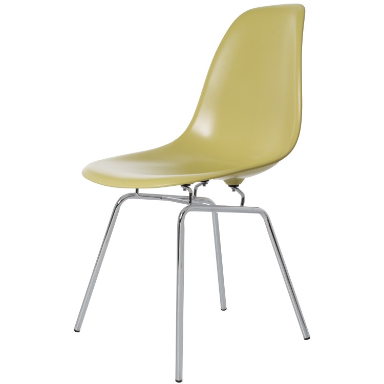 Charles Eames style, Eetkamerstoel DSX ABS olijfgroen