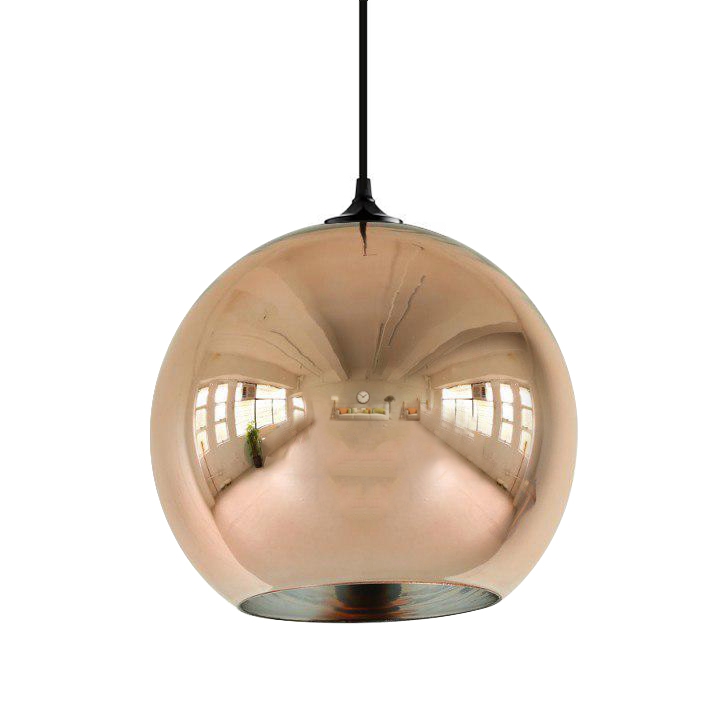 Roberto Menghi style, Hanglamp Koperen lamp koper 24cm