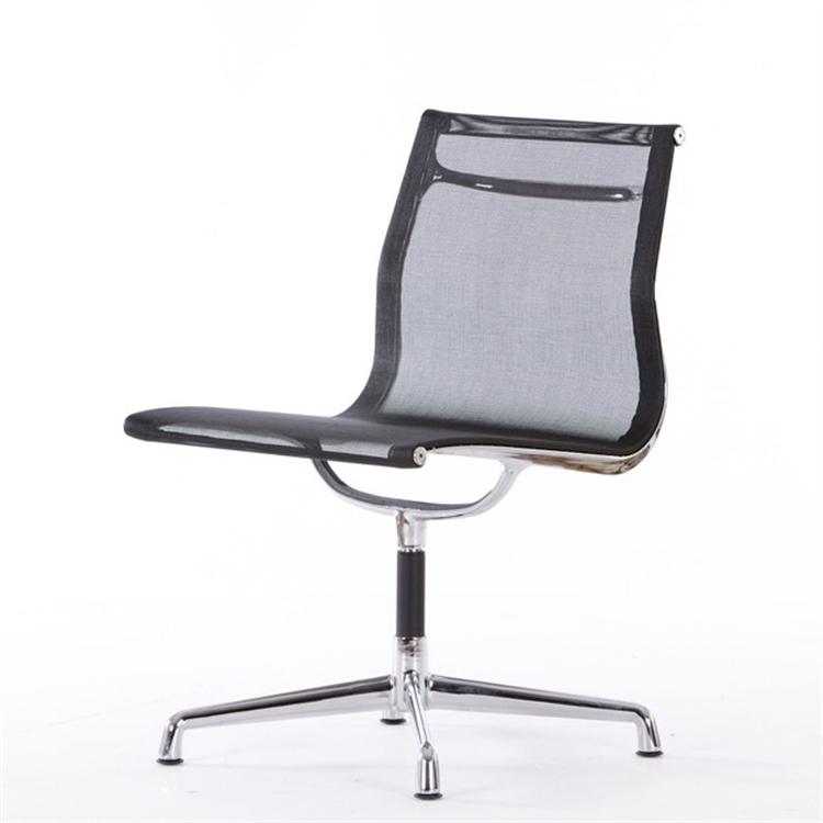 Charles Eames style, Vergaderstoel EA105 mesh netweave zwart