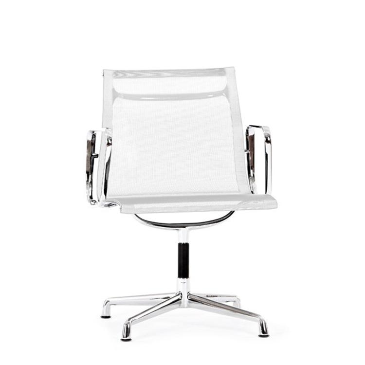 Charles Eames style, Vergaderstoel EA108 mesh netweave wit