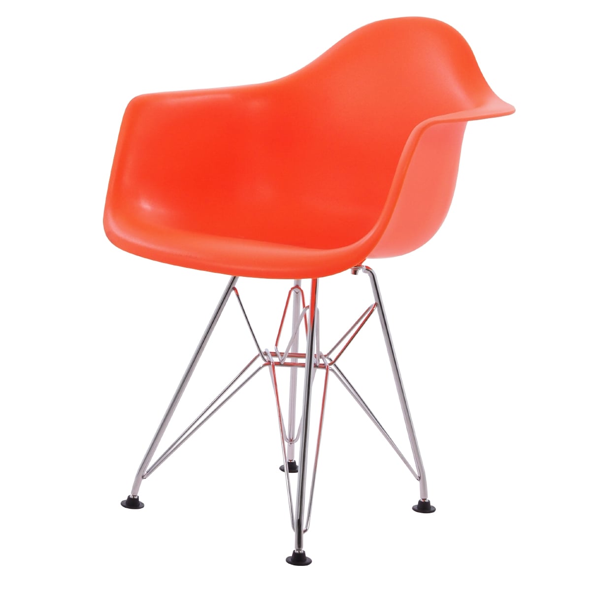 Charles Eames style, Kinderstoel DAR Junior neon oranje
