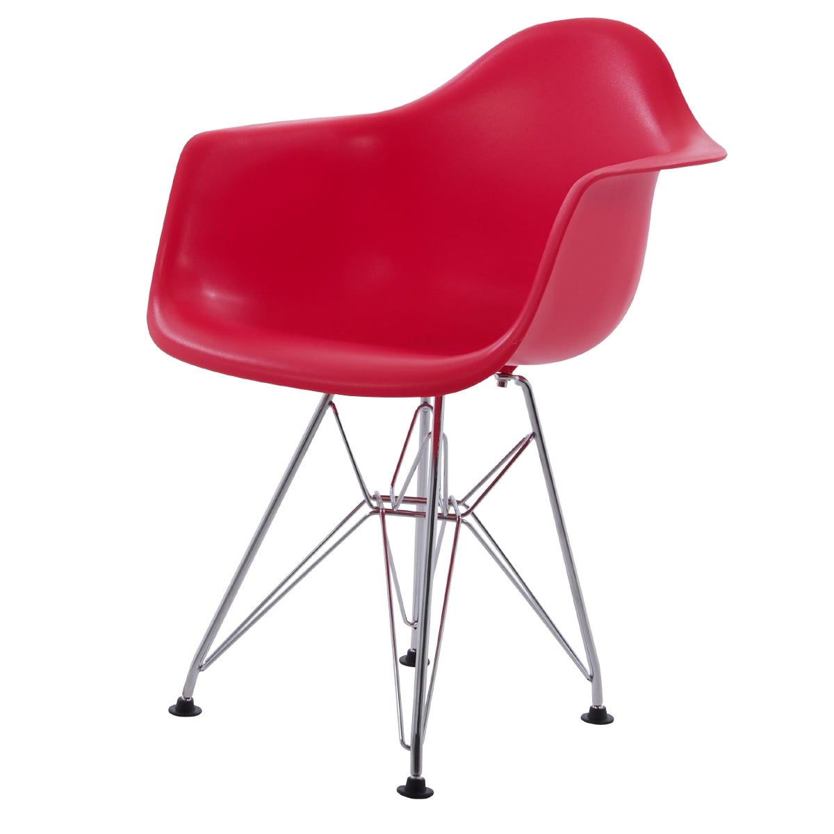 Charles Eames style, Kinderstoel DAR Junior rood