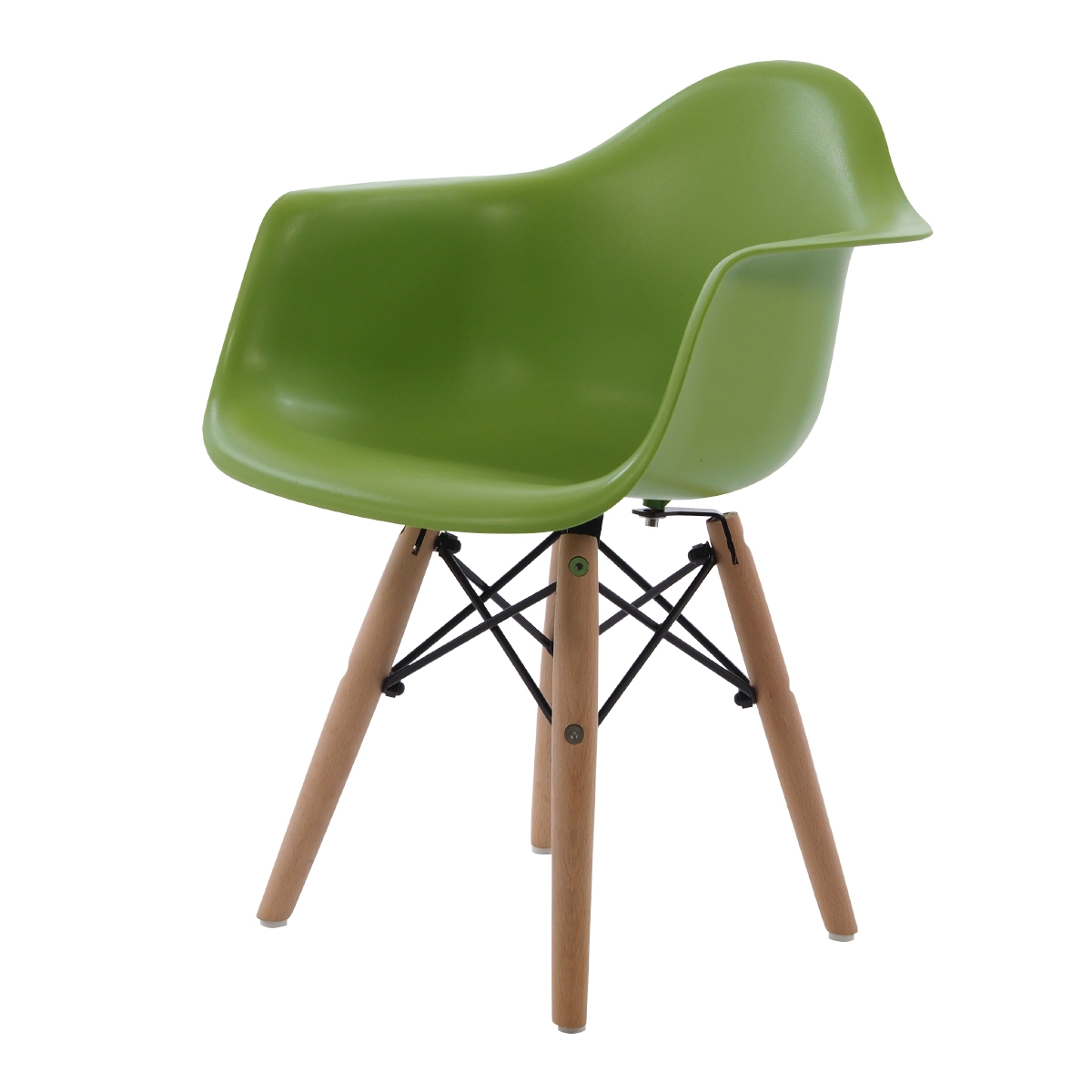 Charles Eames style, Kinderstoel DAW Junior groen