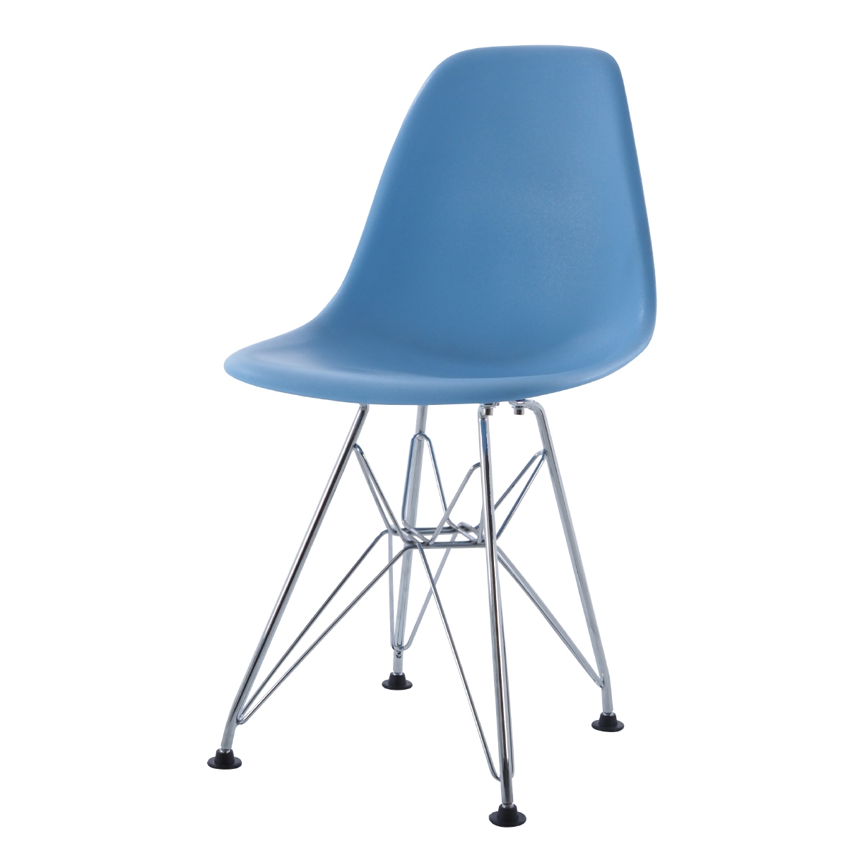 Charles Eames style, Kinderstoel DSR Junior Lichtblauw