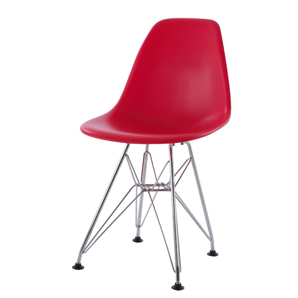 Charles Eames style, Kinderstoel DSR Junior rood