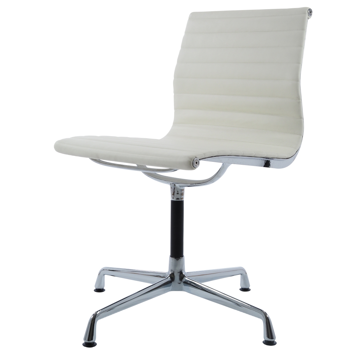 Charles Eames style, Vergaderstoel EA105 Leder creme