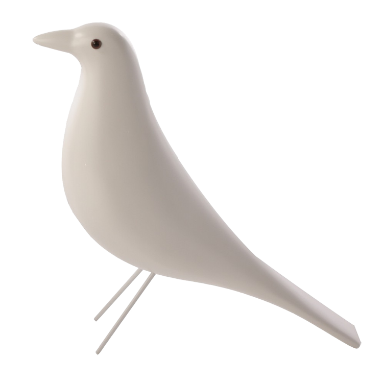 Charles Eames style, Decoratie Housebird wit