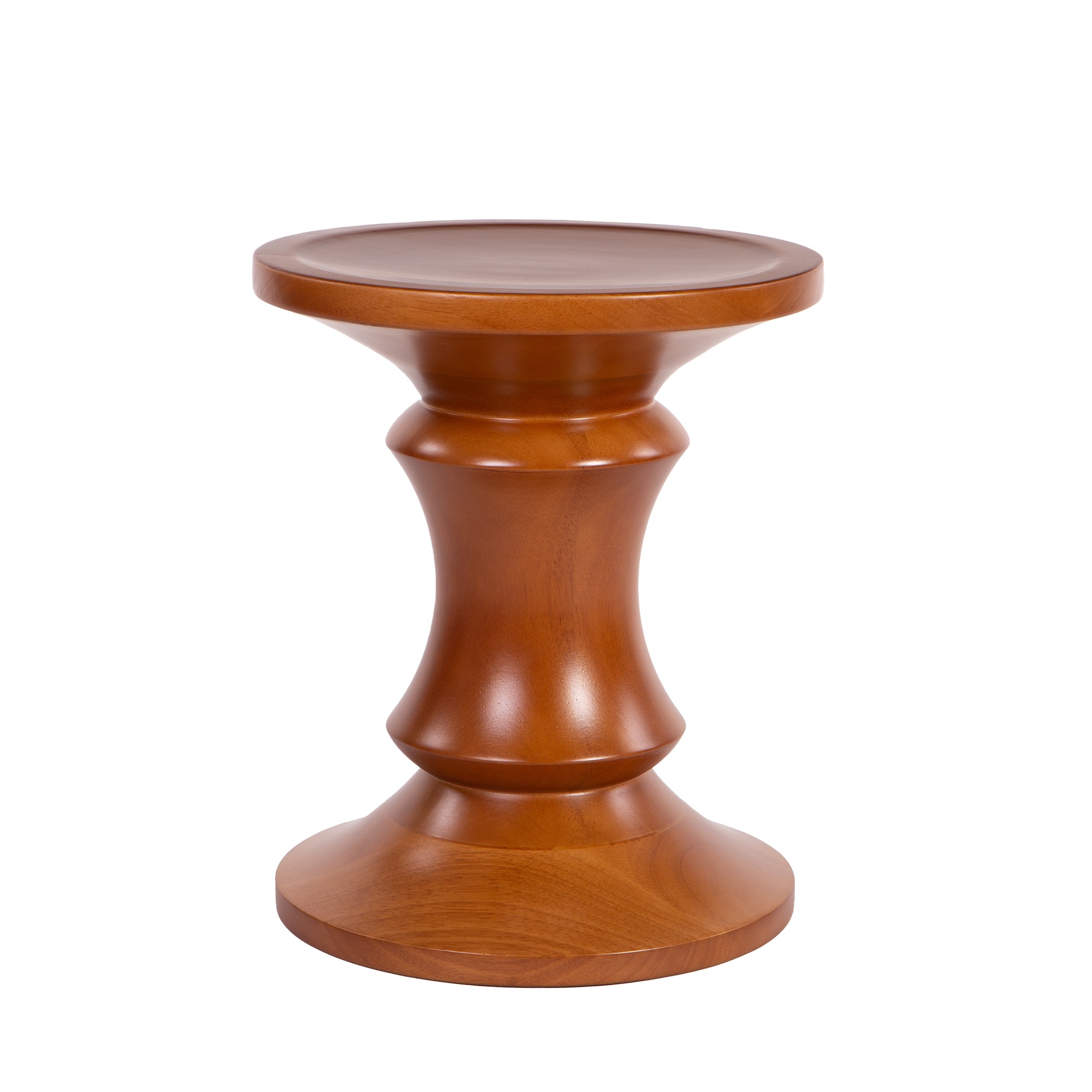 Charles Eames style, Kruk Stool Walnut Type A