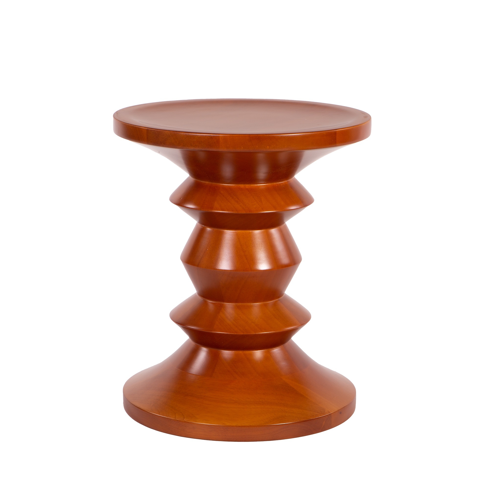 Charles Eames style, Kruk Stool Walnut Type C