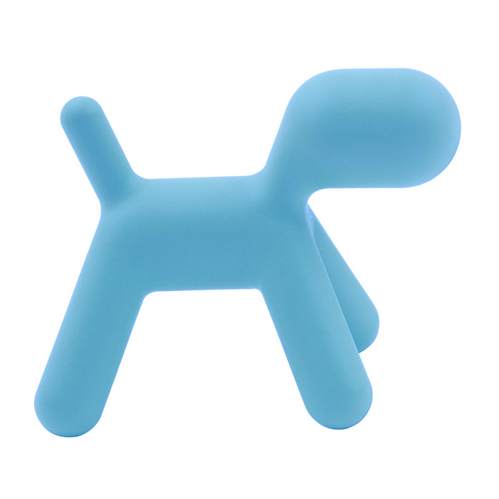 Eero Aarnio style, Kinderstoel Puppy chair klein blauw