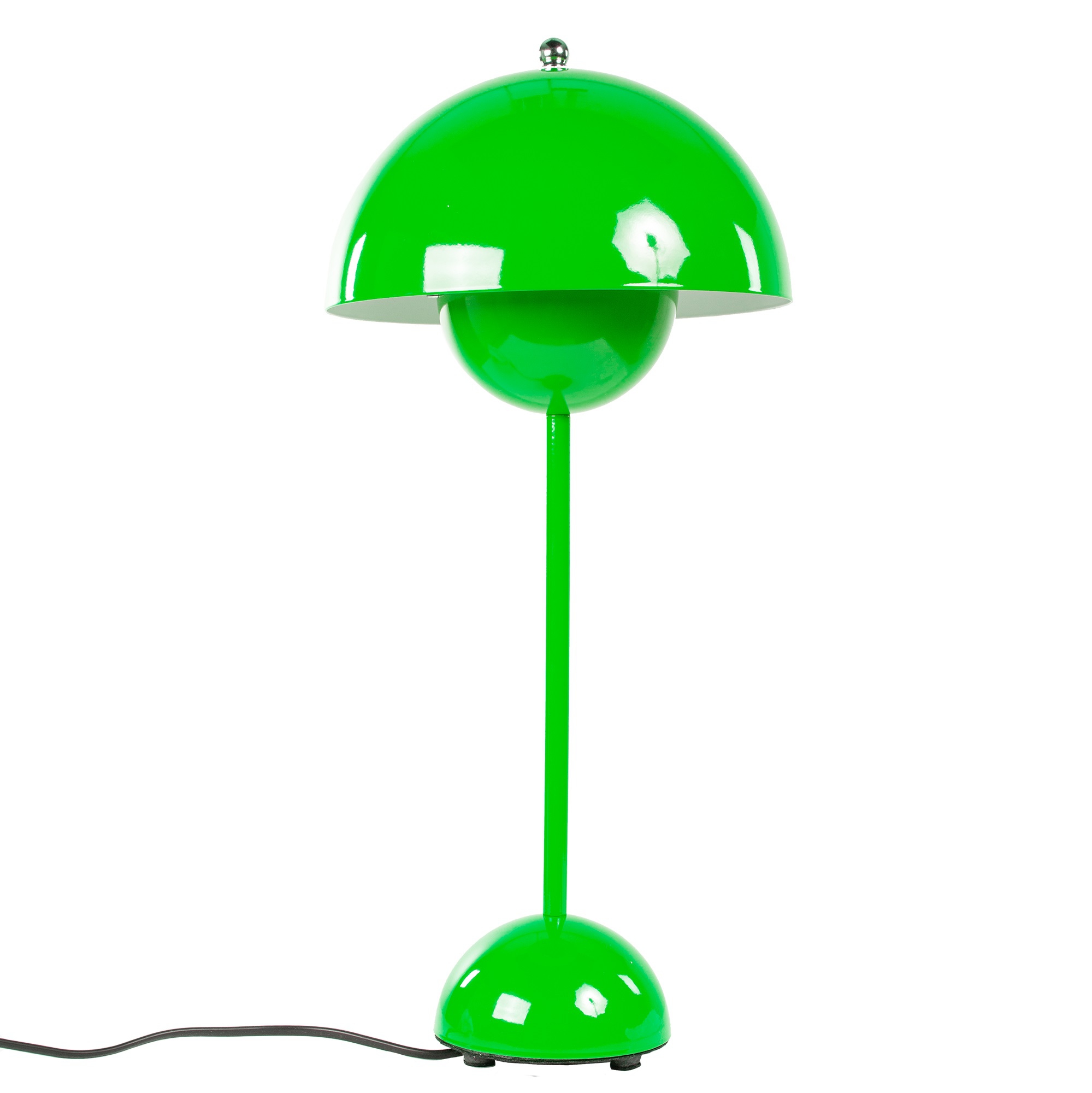 Verner Panton style, Tafellamp Flower Pot VP3 groen