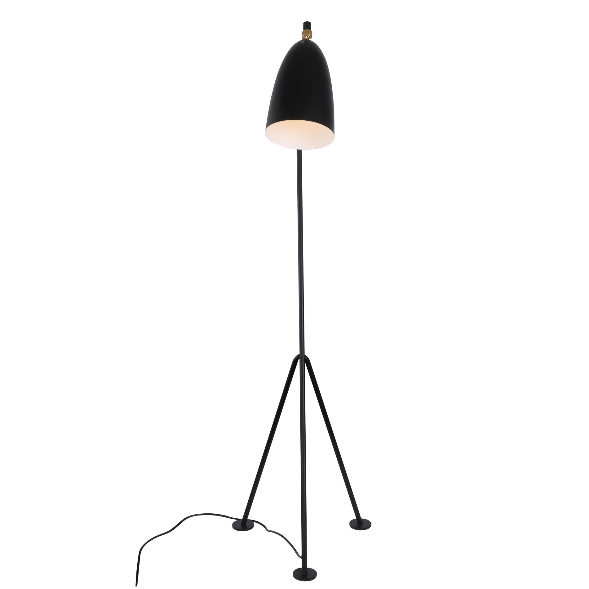 Greta Magnusson style, Vloerlamp Gräshoppa zwart