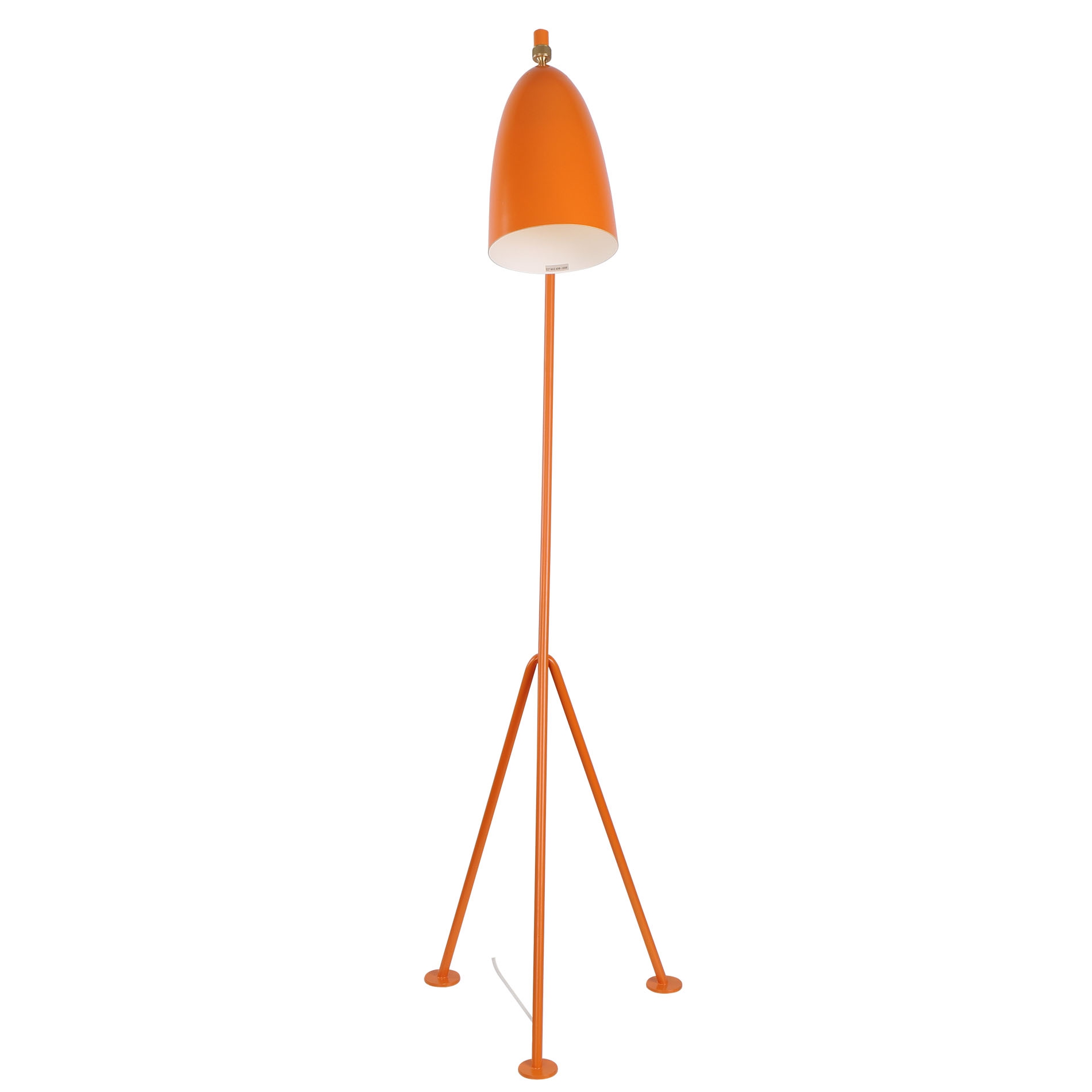 Greta Magnusson style, Vloerlamp Gräshoppa oranje