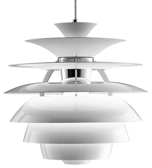Poul Henningsen style, Hanglamp Snowball wit
