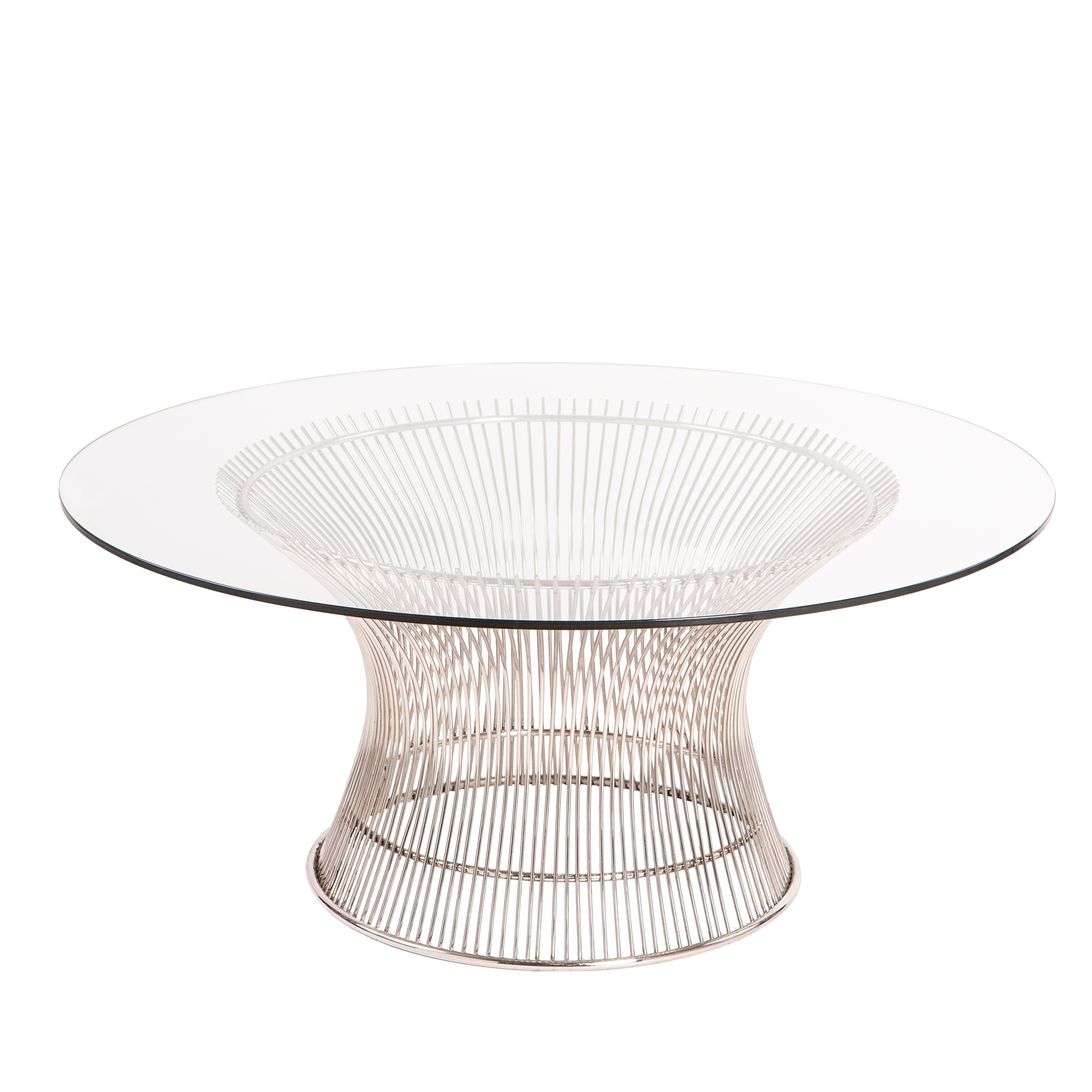 Warren Platner style, Salontafel Wire tafel chroom