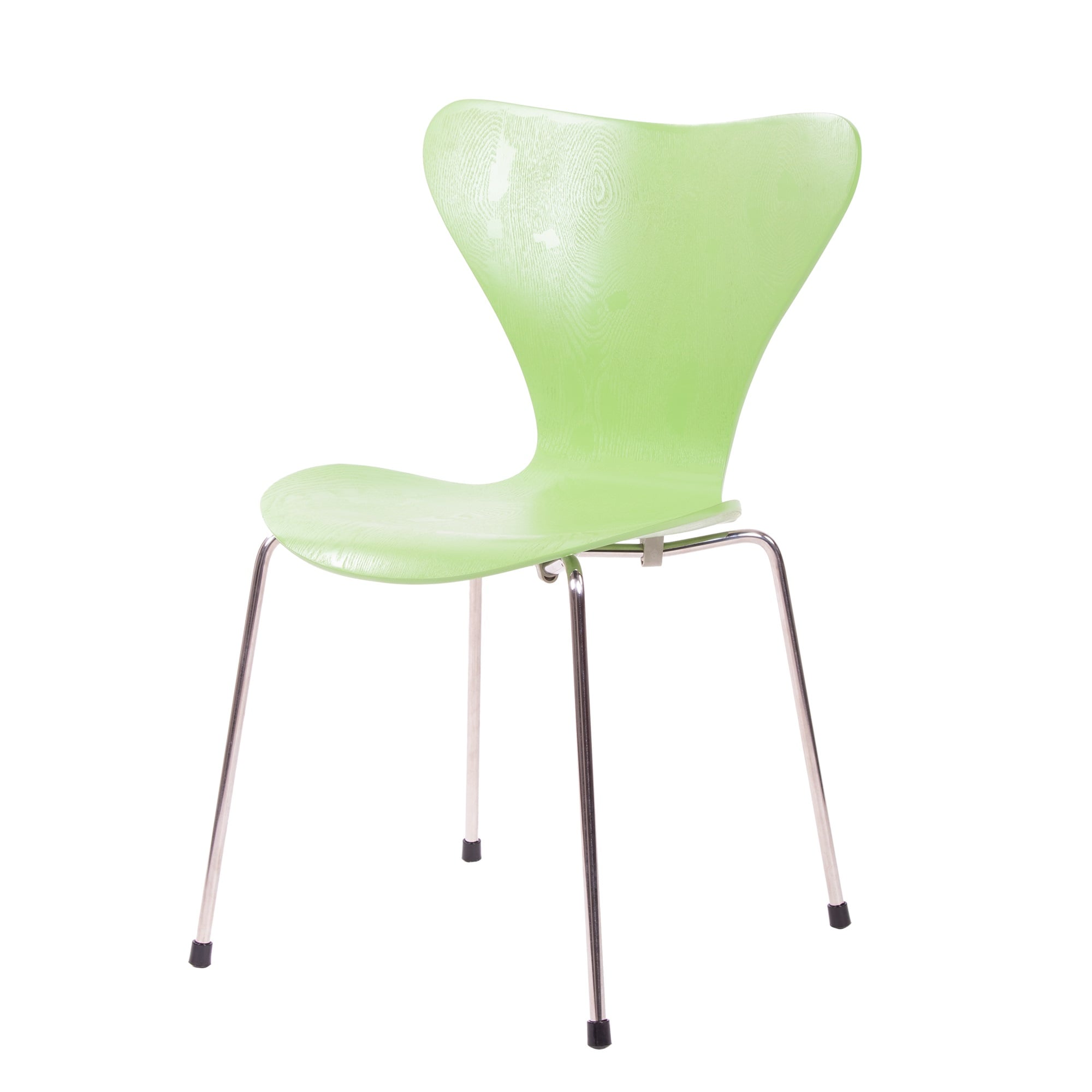 Arne Jacobsen style, Eetkamerstoel butterfly series groen
